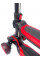 Детский самокат-беговел 2 в 1 Scooter Micar Moby Plus Чёрно-красный со светящимися колёсами и передними амортизаторами