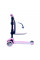 Детский самокат-беговел 2 в 1 Scooter Micar Moby Plus Розовый со светящимися колёсами и передними амортизаторами