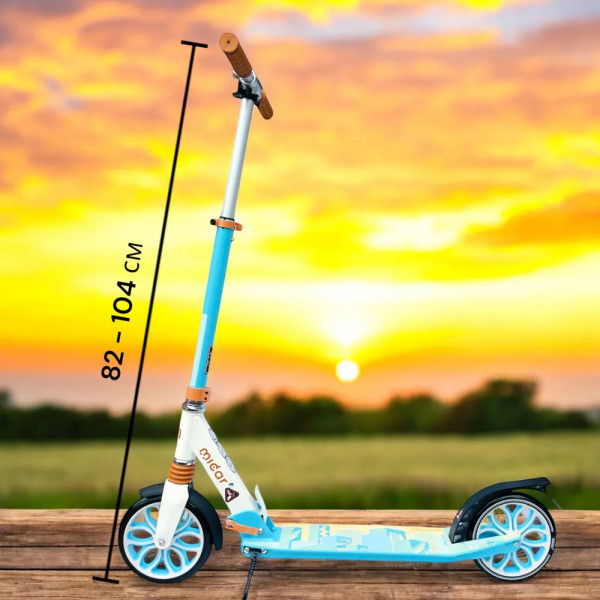 Двухколесный самокат Micar Town Rider 200 Ocean с передним амортизатором