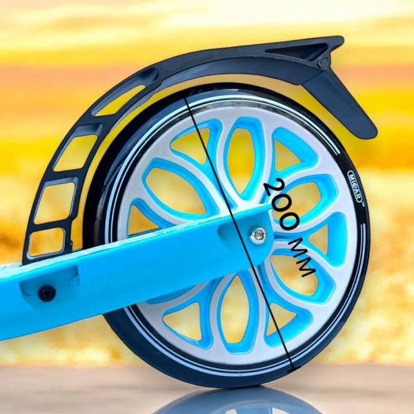Двухколесный самокат Micar Town Rider 200 Ocean с передним амортизатором