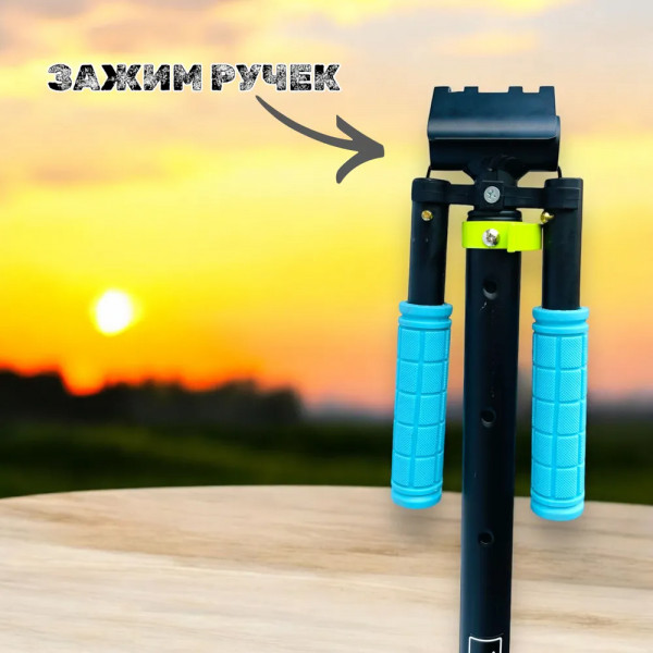 Двухколесный самокат Micar Town Rider 200 Фиолетовый с передним амортизатором