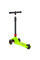 Трёхколёсный самокат 21st Scooter Maxi UFO Зелёный со светящимися колёсами и платформой