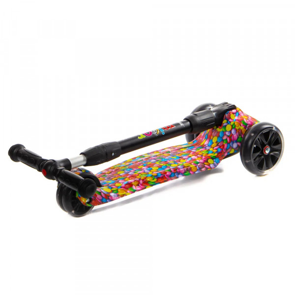 Детский трёхколёсный самокат Scooter Maxi Micar Ultra Candy со светящимися колёсами
