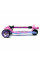Детский трёхколёсный самокат Micar Zumba Big Wheels Фиолетовый со складным рулём и светящимися колёсами