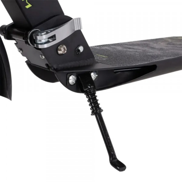 Самокат Tech Team City Scooter Disk Brake 2024 Зелёный с дисковым тормозом и амортизаторами