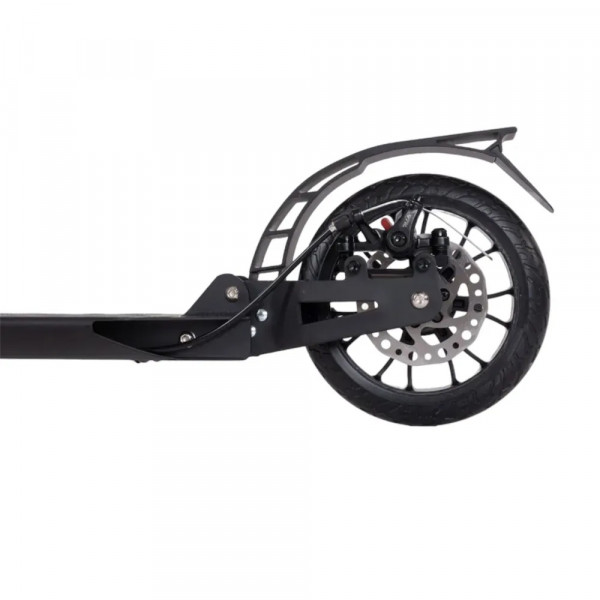 Самокат Tech Team City Scooter Disk Brake 2024 Красный с дисковым тормозом и амортизаторами